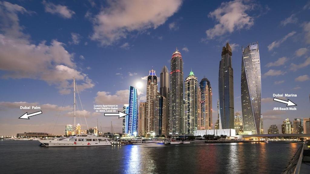 Exquisite, Luxe 1Bd Apartment, Unparalleled Sea Views, Prime Dubai Marina Location & Full Kitchen By "La Buena Vida Holiday Homes エクステリア 写真